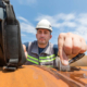 Professianal is inspection to pipe welds with ultrasonic testing. It is a family of non-destructive testing techniques based on the propagation of ultrasonic waves in the object or material tested.